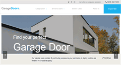 Desktop Screenshot of garagedoorslondon.co.uk